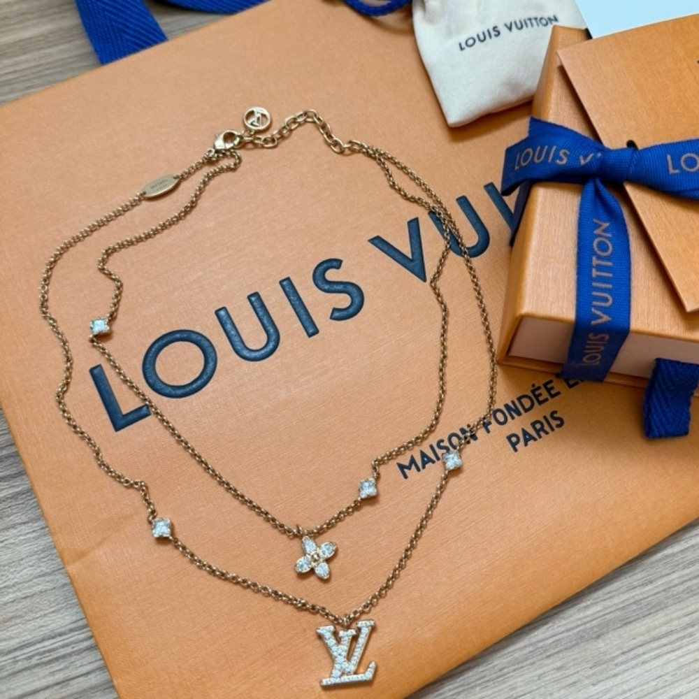 Louis Vuitton  Lady Double Chain Necklace